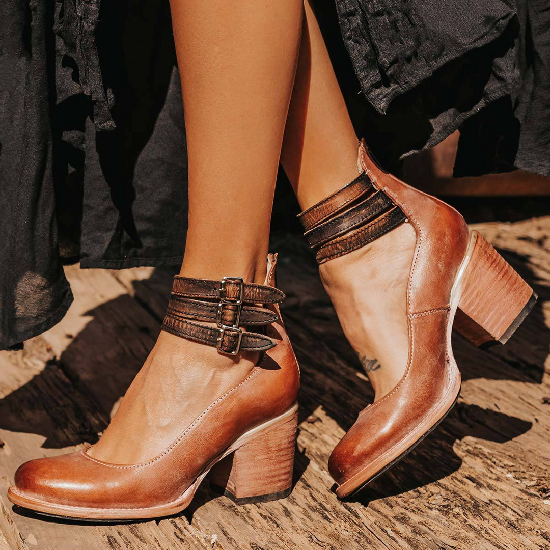 MARIA – ELEGANT VEGAN LEATHER HEELS FOR TIMELESS CONFIDENCE