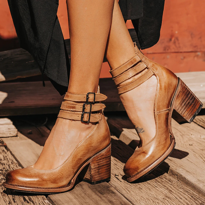 MARIA – ELEGANT VEGAN LEATHER HEELS FOR TIMELESS CONFIDENCE