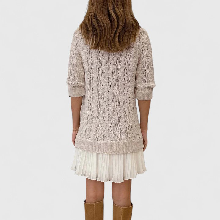 Ashlyndora | Elegant Sweater Dress