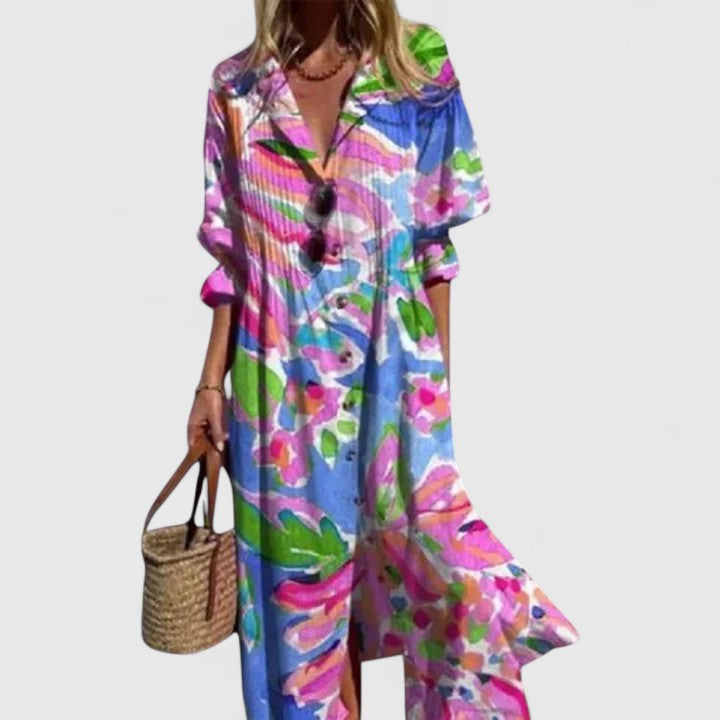 Boho Dress with Flowing Everyday Style