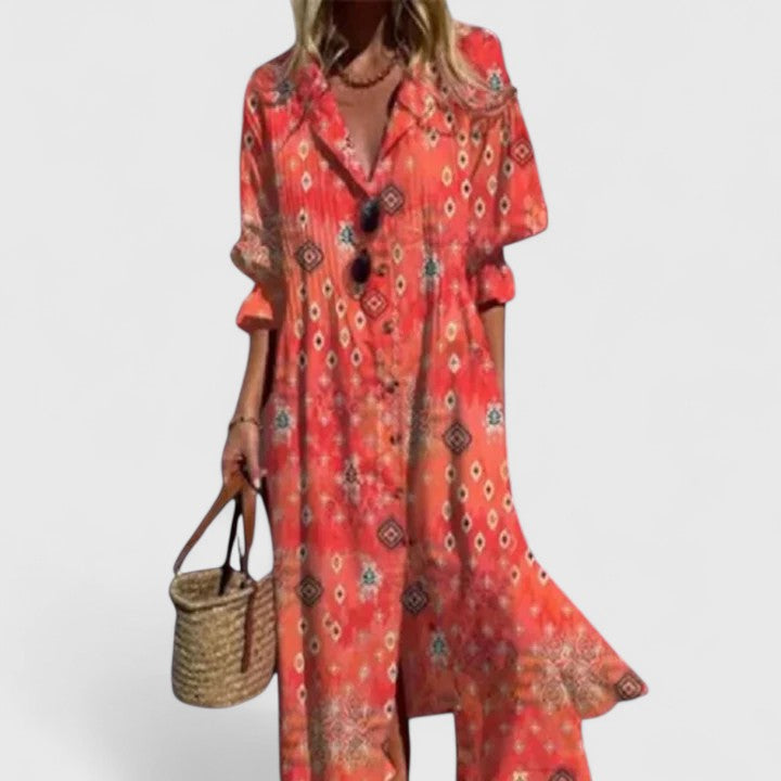 Boho Dress with Flowing Everyday Style