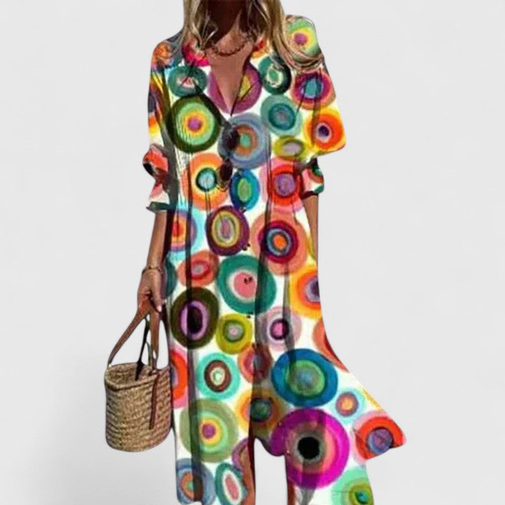 Boho Dress with Flowing Everyday Style