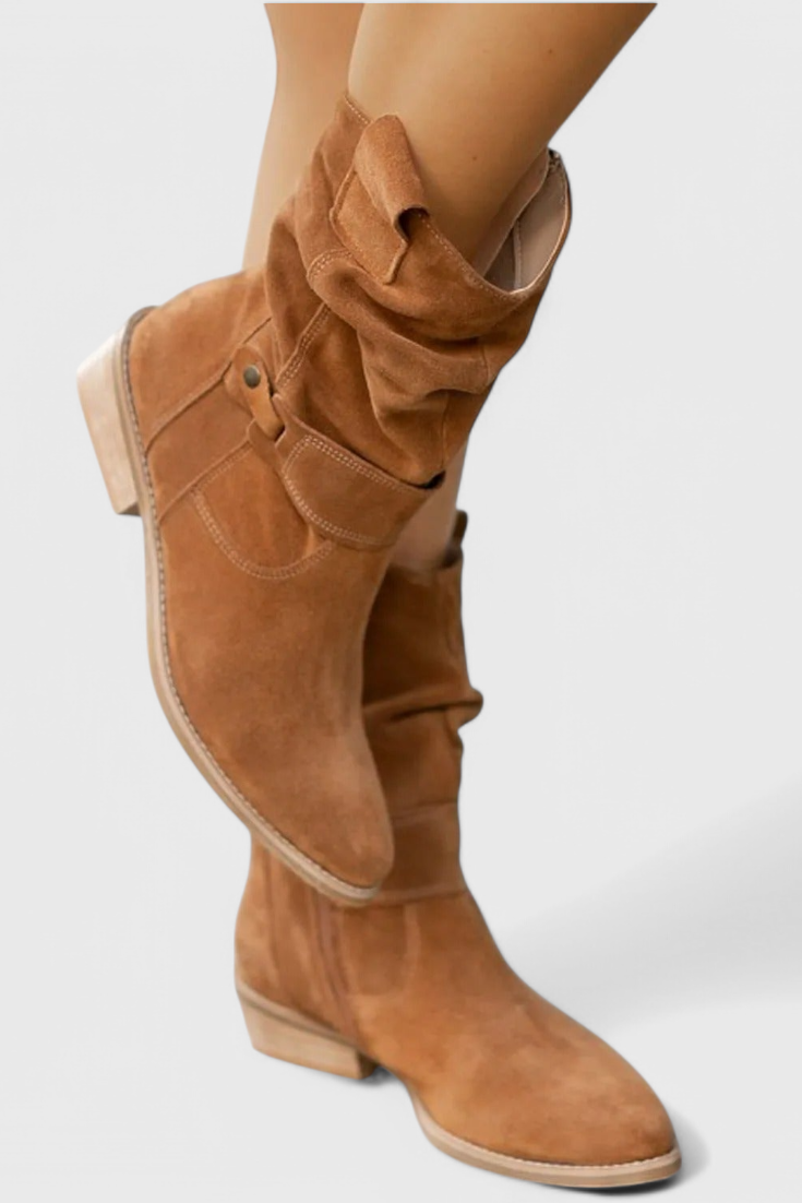 Aira Classic Suede Ankle Booties
