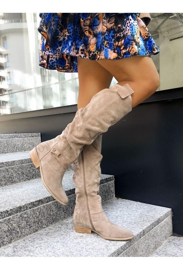 LINA – COMFORTABLE, WARM SUEDE BOOTS FOR WOMEN