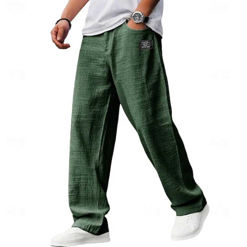 Men's Casual Loose Fit Pants Lightweight Comfort for Everyday Wear 5