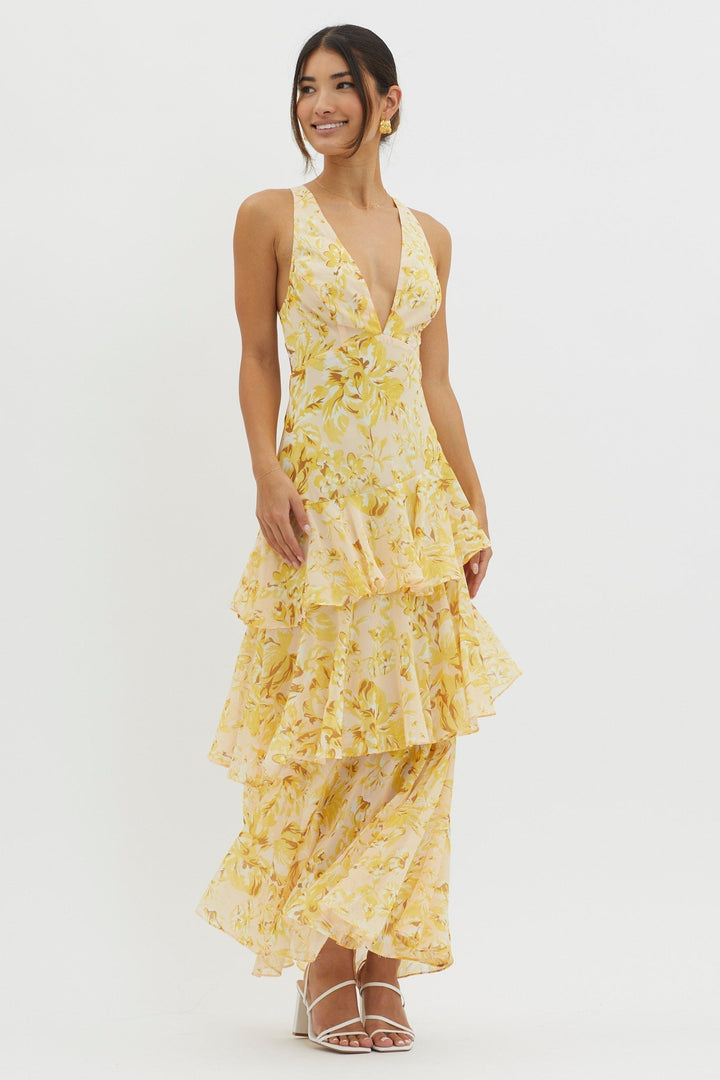 Taviana | Sophisticated Midi Dress