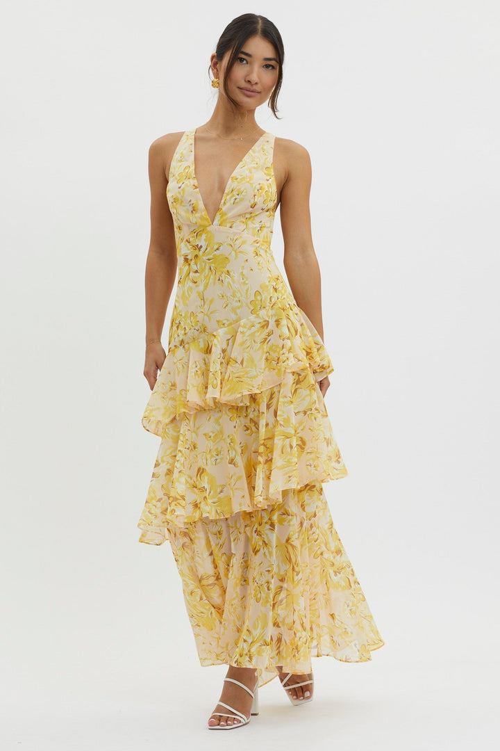 Taviana | Sophisticated Midi Dress