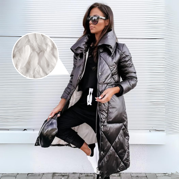 Stella - Modern Quilted Coat