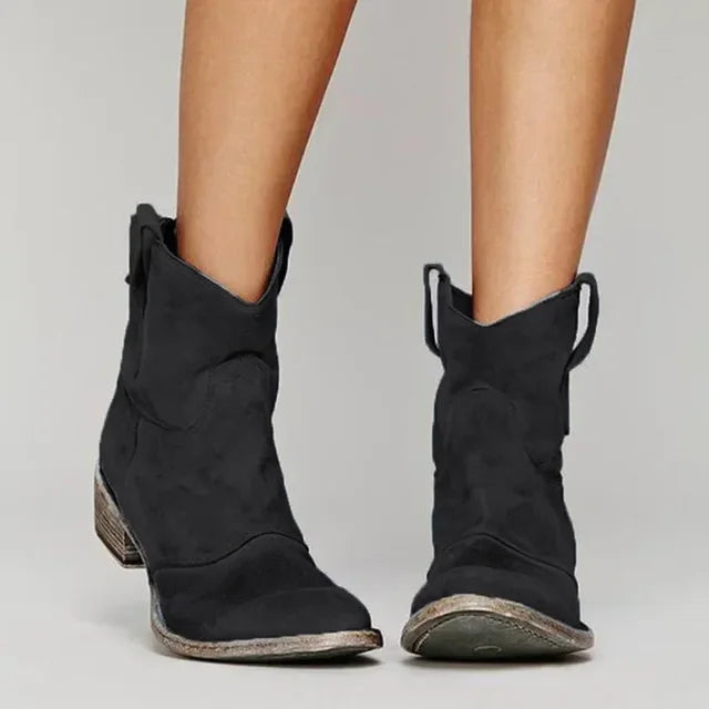Camellia - Stylish Cowboy Boots