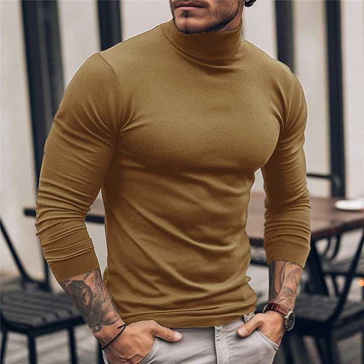 Women’s Black Turtleneck Long-Sleeve Refined Fit Top 4