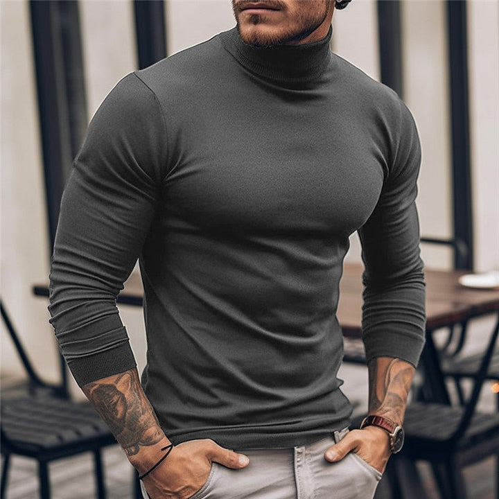 Women’s Black Turtleneck Long-Sleeve Refined Fit Top 5