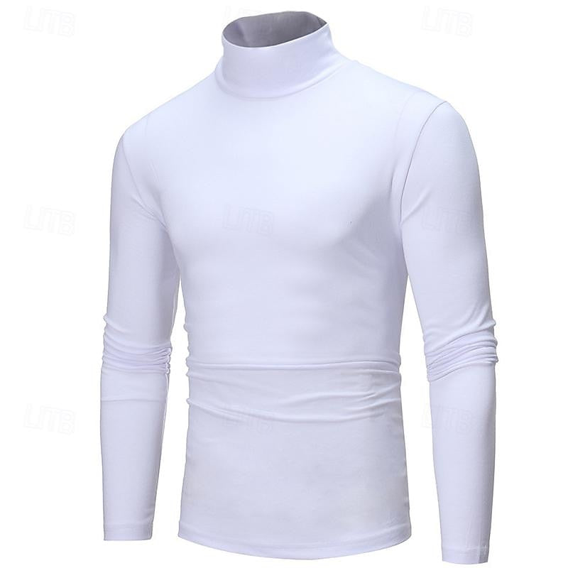 Women’s Black Turtleneck Long-Sleeve Refined Fit Top 6