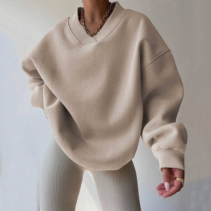 Women’s Cozy Pastel Pullover Sweater Relaxed Fit 2