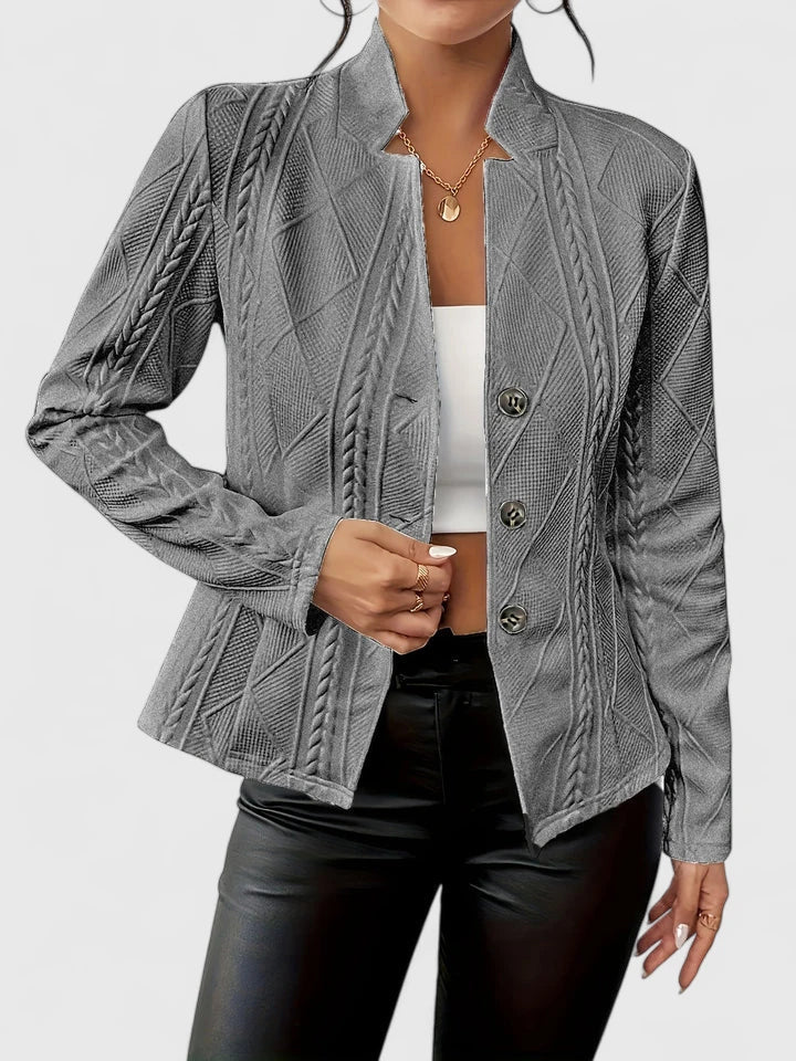 Women’s Elegant Blazer Sleek Minimalist Design for Versatile Style 4