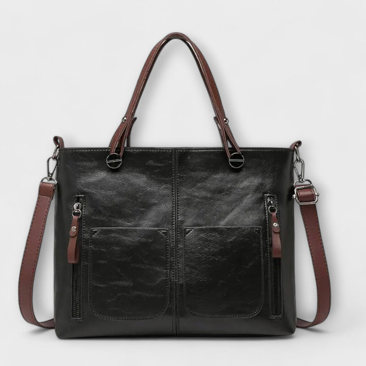 Women’s Elegant Leather Handbag Versatile Design for All Occasions 1