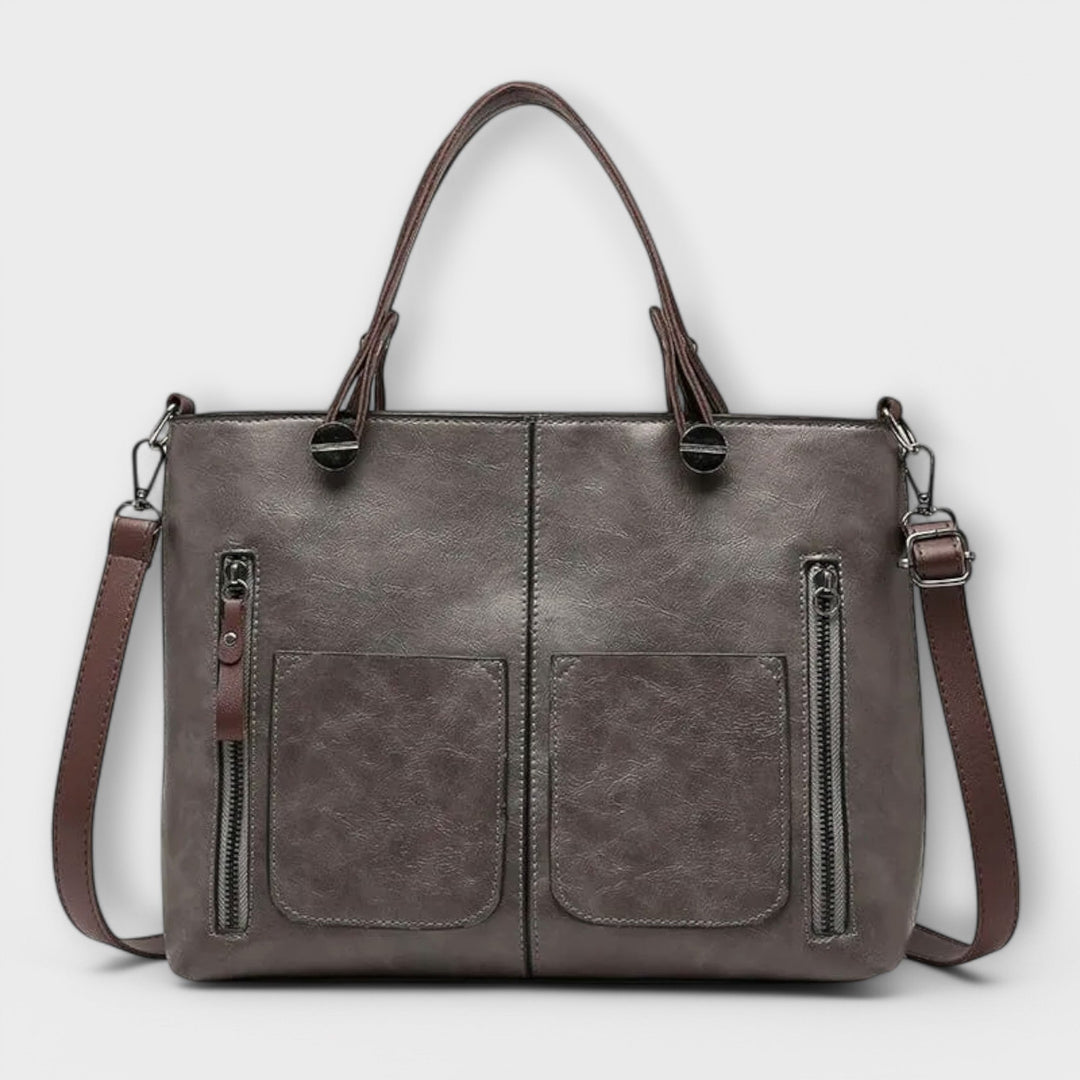 Women’s Elegant Leather Handbag Versatile Design for All Occasions 3