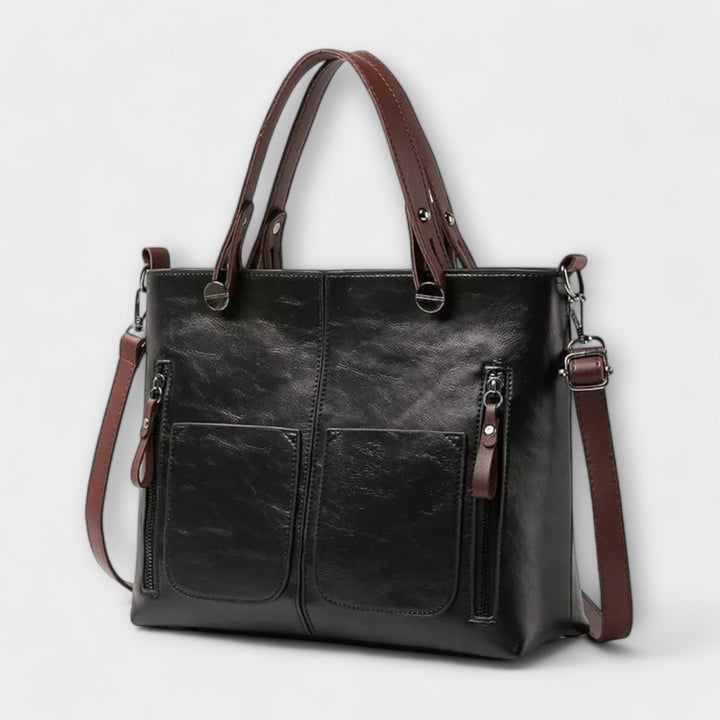 Women’s Elegant Leather Handbag Versatile Design for All Occasions 8