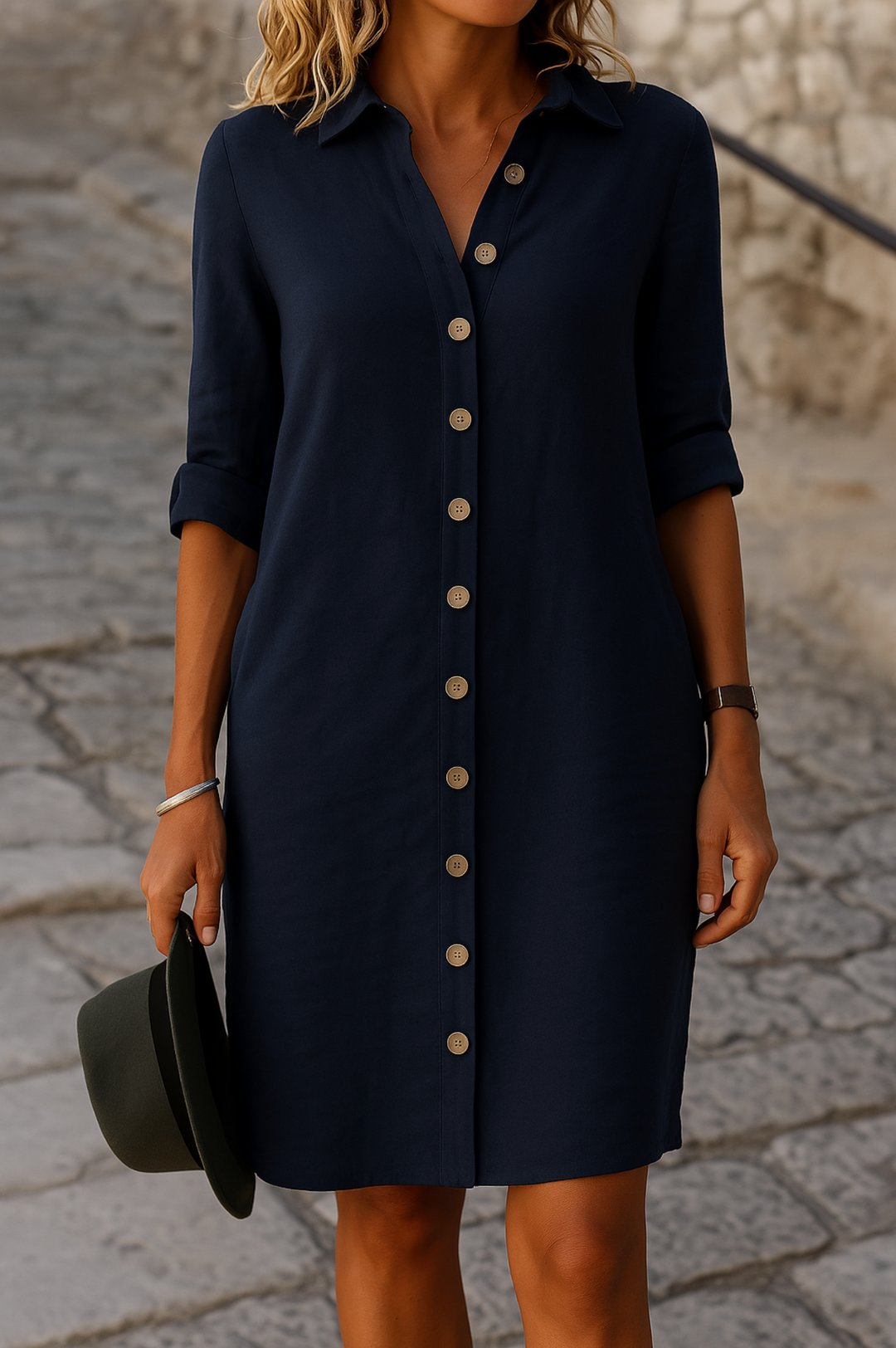 Women’s Elegant V-Neck Maxi Dress Perfect for Spring and Summer 11