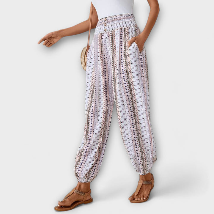 Women’s Ethnic Graphic Pants Stylish Comfortable Design 5