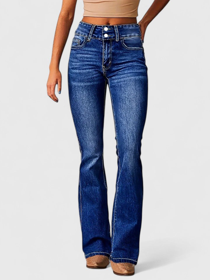 Women’s Flare Jeans Elegant Design for Winter 2