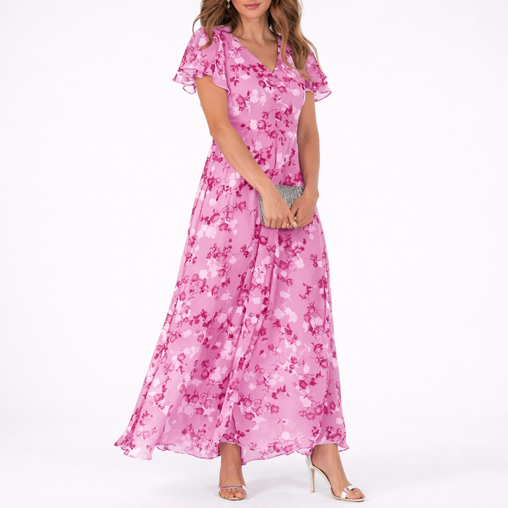 Women’s Floral Maxi Dress Elegant Flowing Design for Summer 3