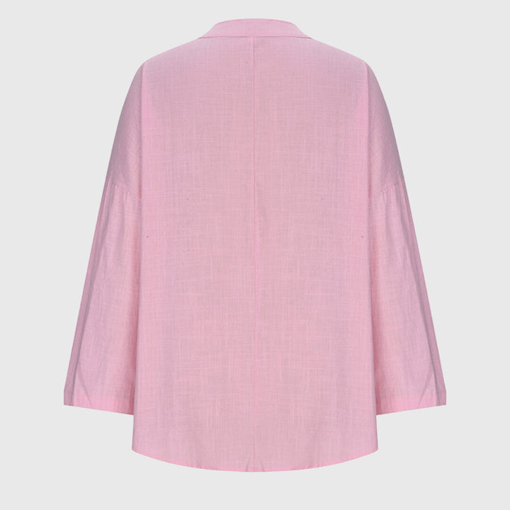 Women’s Flowing Beach Shirt Elegant Casual Design 7
