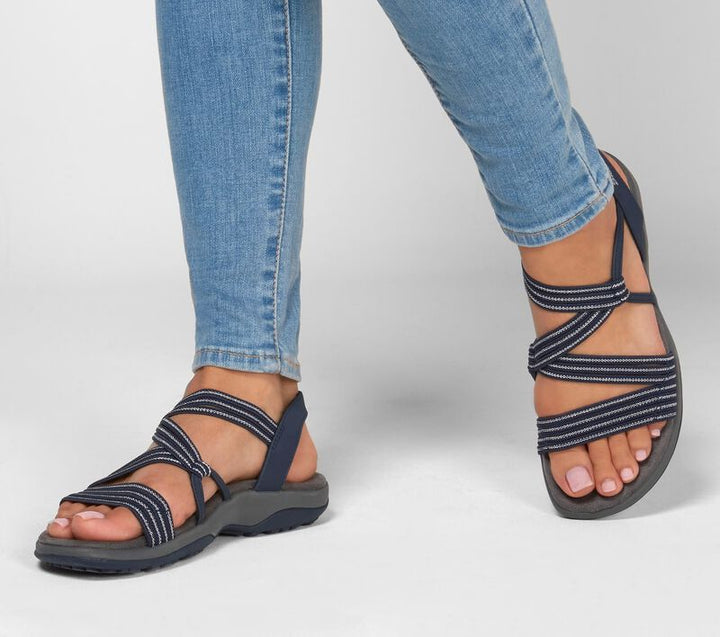 Women’s Lightweight Summer Sandals Flexible Elastic Straps 1