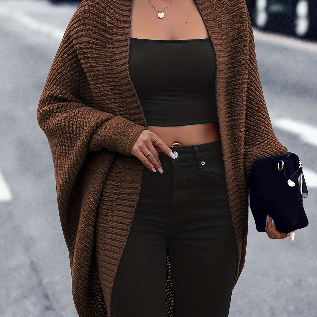 Women’s Long Cardigan Relaxed Fit Cozy Style 9