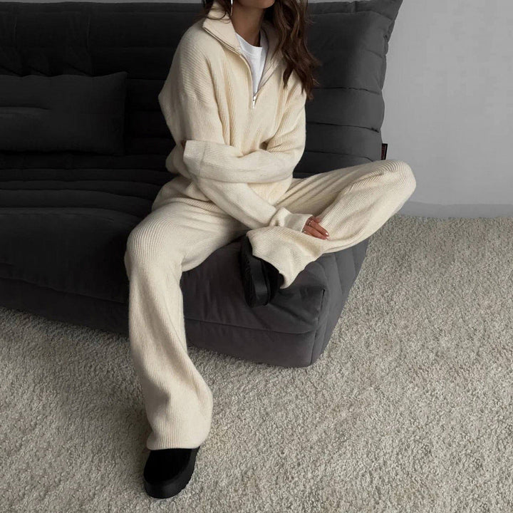 Women’s Loungewear Set Elegant Knitted Minimalist Design 5