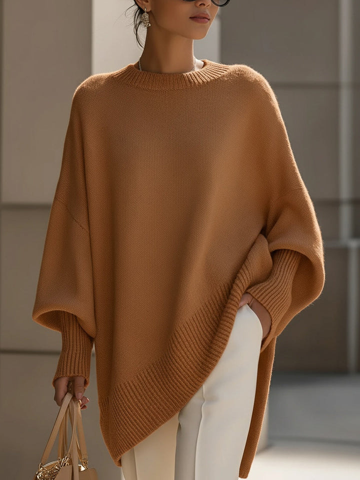 Women’s Oversized Sweater Relaxed Fit with Ribbed Detailing 7