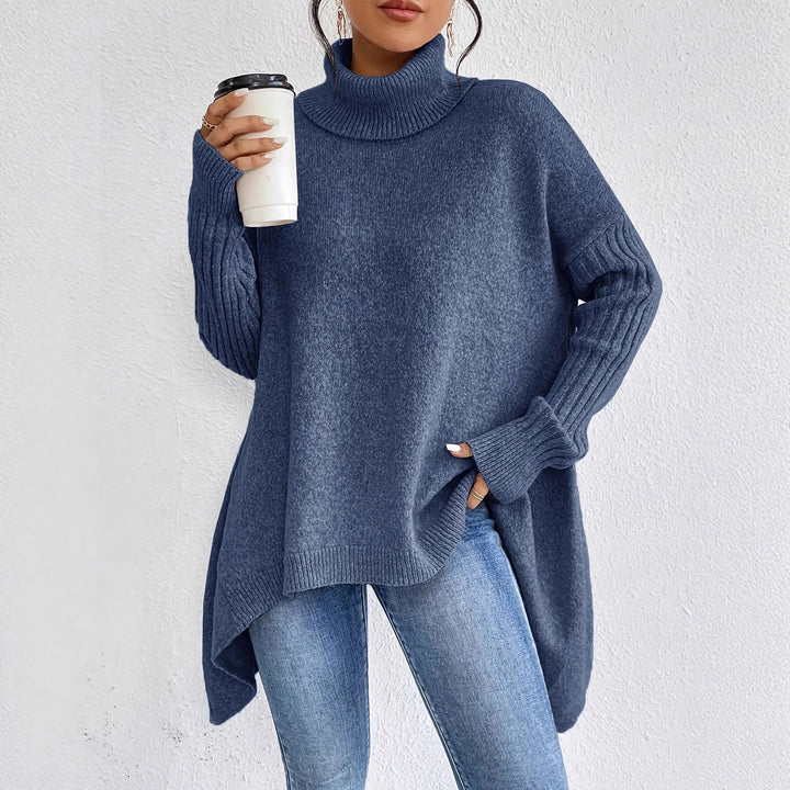 Women’s Oversized Turtleneck Sweater Soft and Cozy Design 1