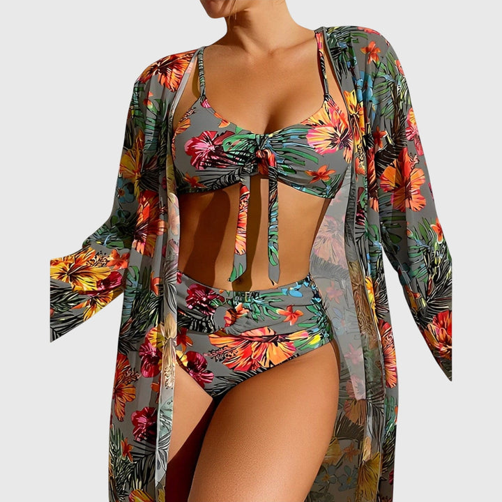Women’s Vibrant Bikini Set Chic Design with Lightweight Stretch Fabric 2