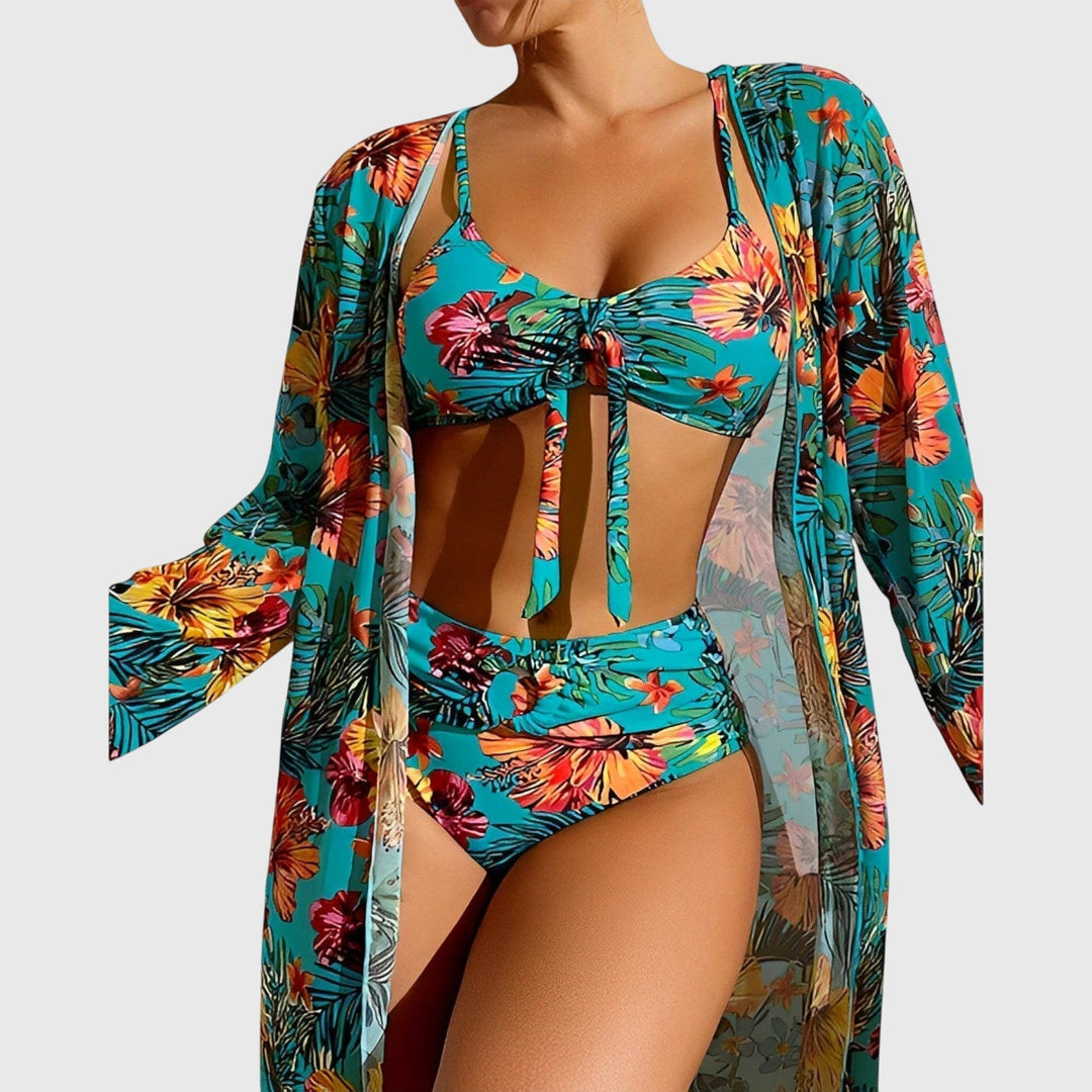 Women’s Vibrant Bikini Set Chic Design with Lightweight Stretch Fabric 3