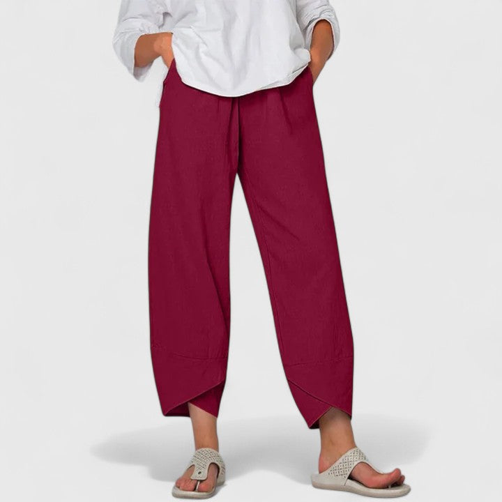 Women’s Vintage-Inspired Wide Leg Pants Chic Design for Effortless Style 2