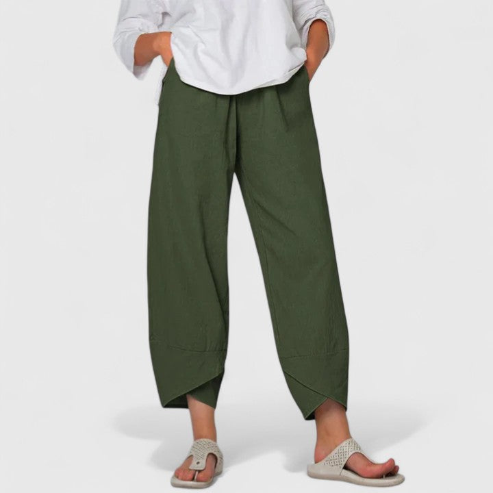 Women’s Vintage-Inspired Wide Leg Pants Chic Design for Effortless Style 3