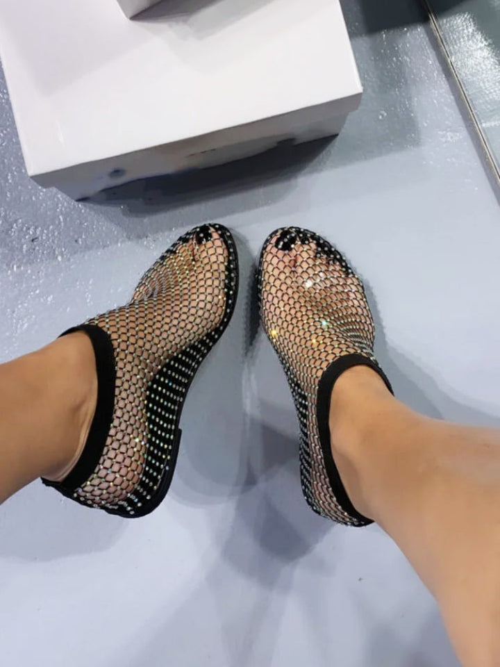 SAPHYRA – GEMSTONE BALLET FLATS FOR WOMEN