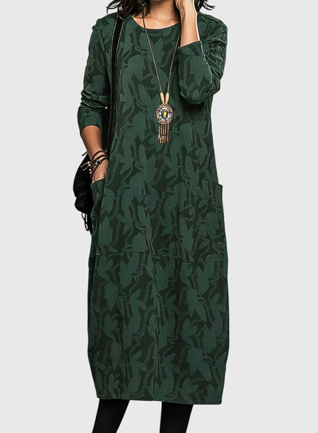 Victoria | Casual Round-Neck Dress
