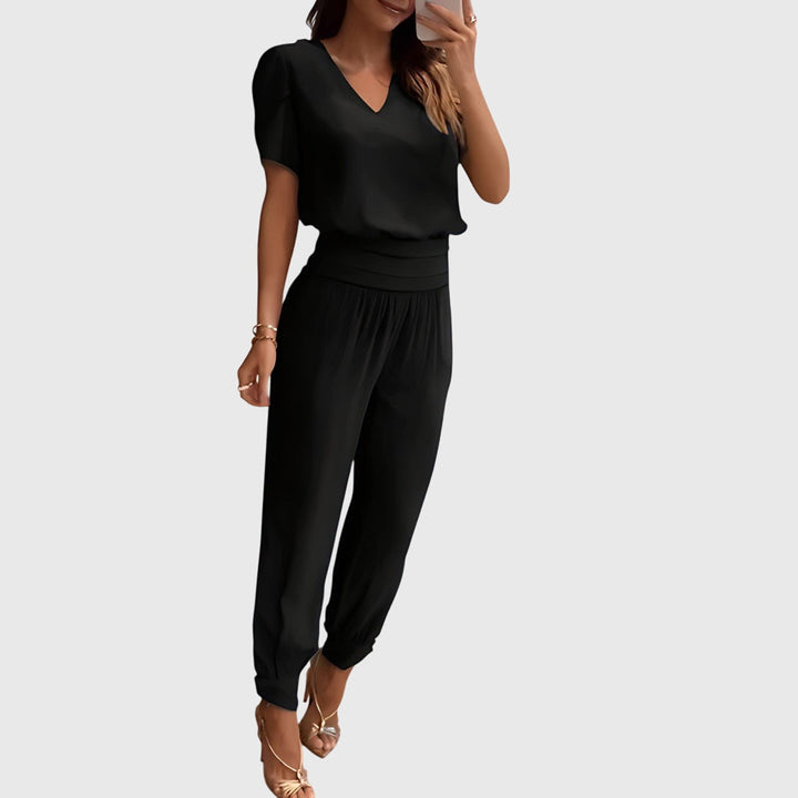 Jennifer | Stylish Blouse And Pants Set