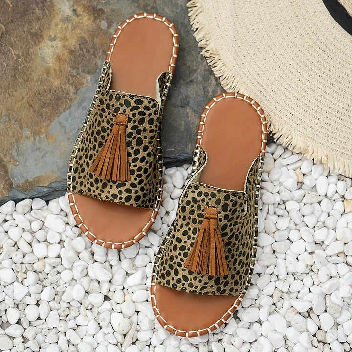MILA – VINTAGE TASSEL BOHO SANDALS