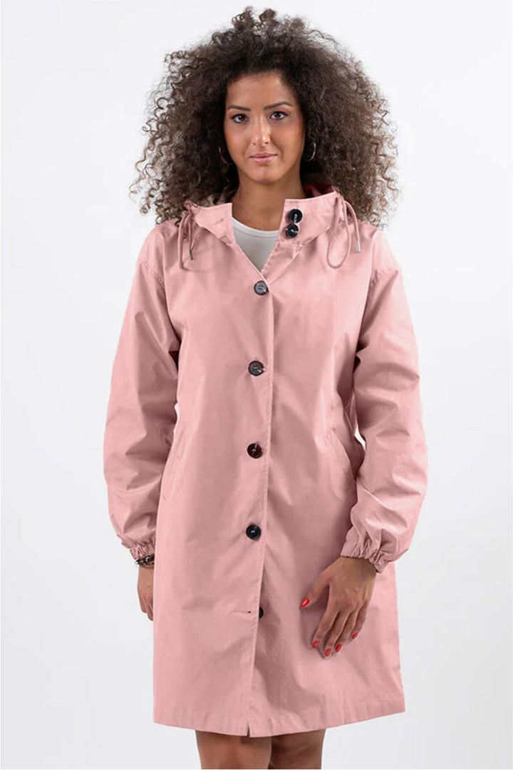 Barbara | Oversized Water-Resistant Windbreaker